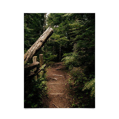 Hannah Kemp Forest Path Poster