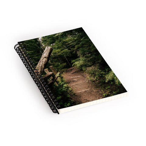 Hannah Kemp Forest Path Spiral Notebook
