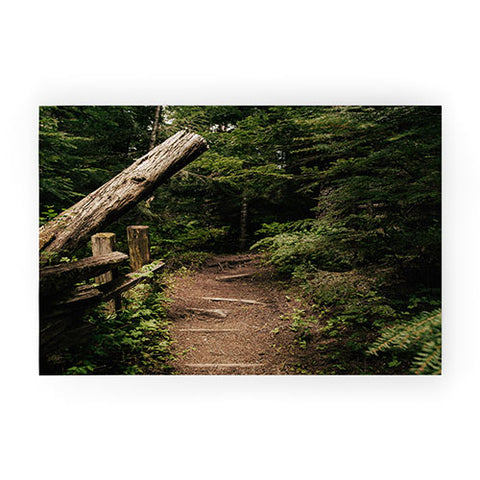 Hannah Kemp Forest Path Welcome Mat