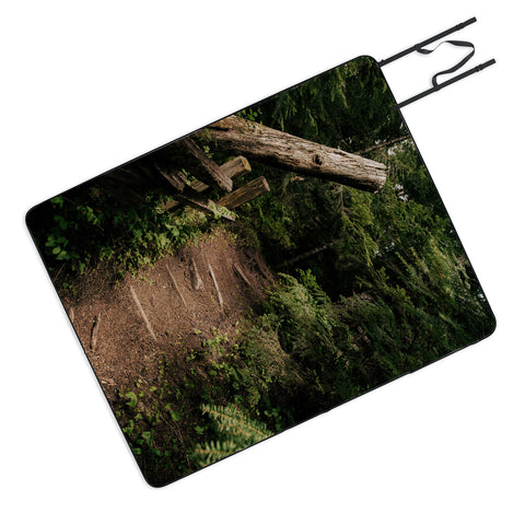 Hannah Kemp Forest Path Picnic Blanket