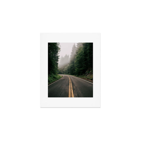 Hannah Kemp Forest Road Art Print