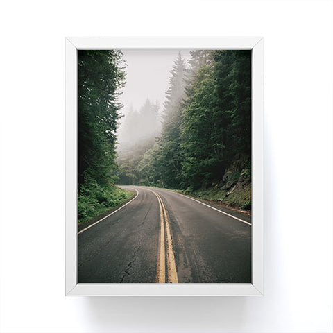Hannah Kemp Forest Road Framed Mini Art Print