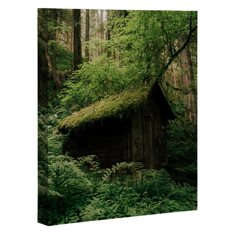 Hannah Kemp Forest Shack Art Canvas