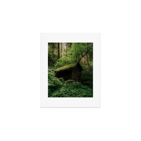 Hannah Kemp Forest Shack Art Print