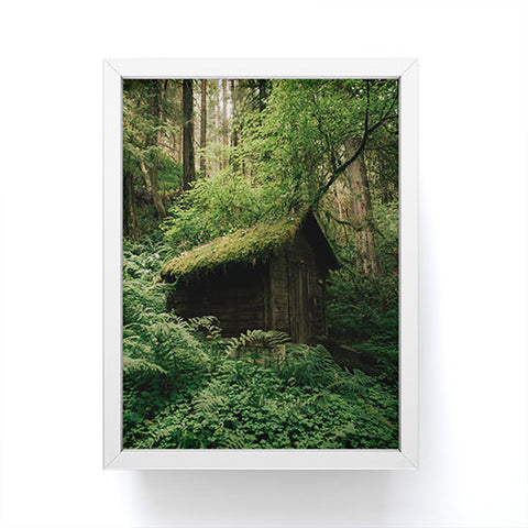 Hannah Kemp Forest Shack Framed Mini Art Print