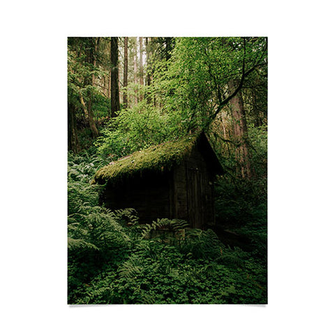 Hannah Kemp Forest Shack Poster