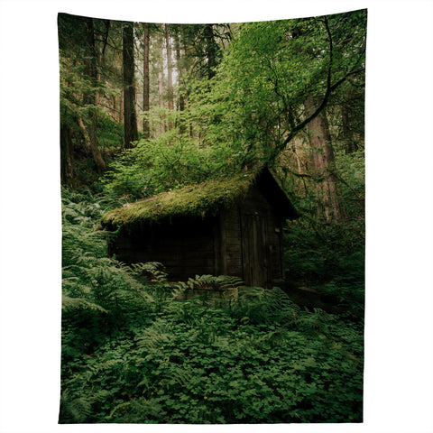 Hannah Kemp Forest Shack Tapestry