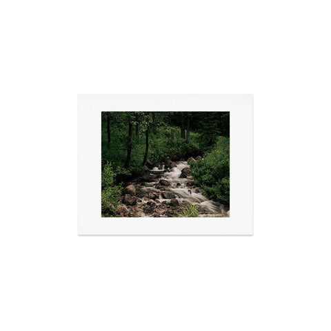 Hannah Kemp Forest Stream Art Print