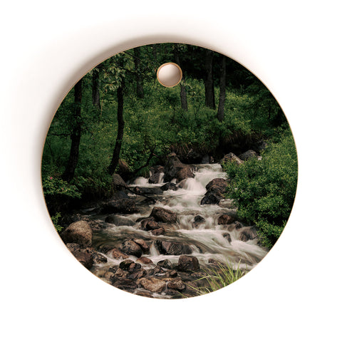 Hannah Kemp Forest Stream Cutting Board Round