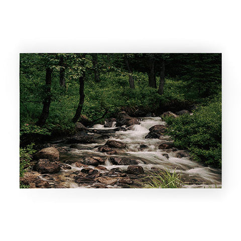 Hannah Kemp Forest Stream Welcome Mat
