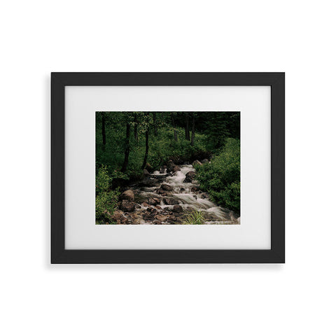 Hannah Kemp Forest Stream Framed Art Print