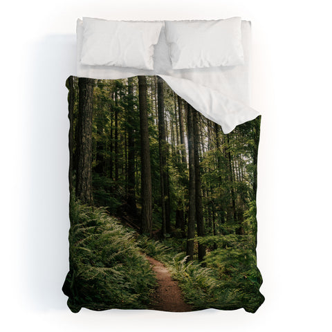 Hannah Kemp Forest Trail Duvet Cover