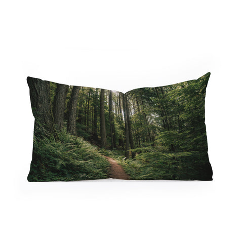 Hannah Kemp Forest Trail Oblong Throw Pillow