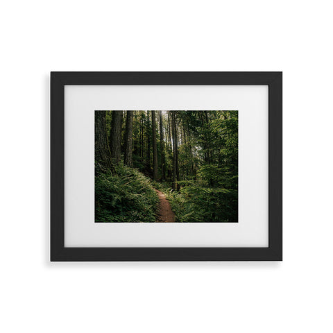 Hannah Kemp Forest Trail Framed Art Print
