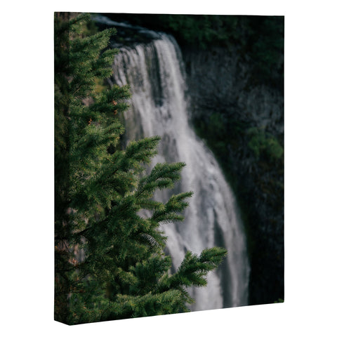 Hannah Kemp Forest Waterfall Art Canvas