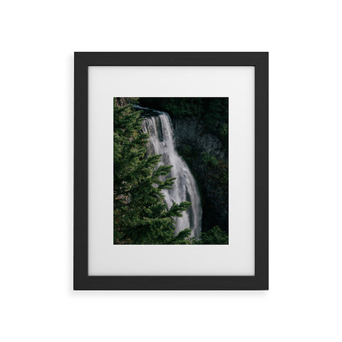 Hannah Kemp Forest Waterfall Framed Art Print