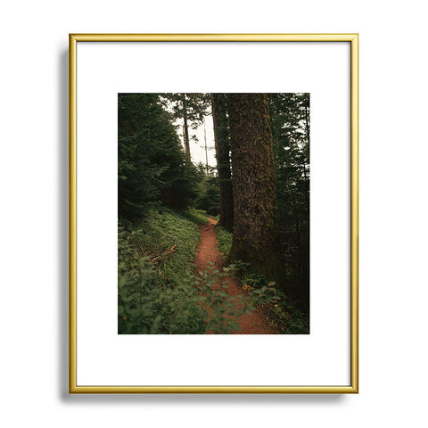 Hannah Kemp Forest Way Metal Framed Art Print