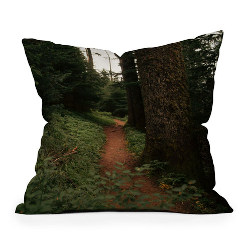 Hannah Kemp Forest Way Outdoor Throw Pillow