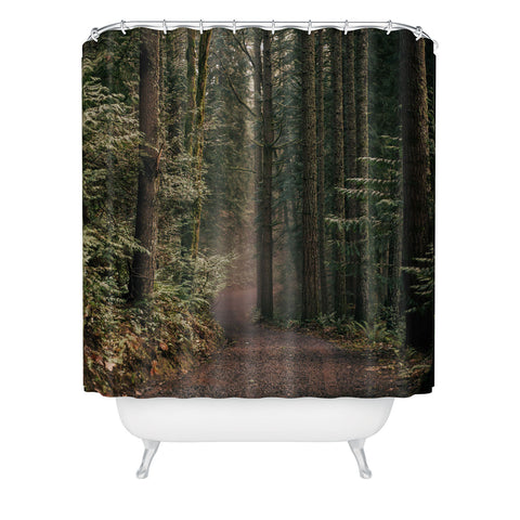 Hannah Kemp Forest Ways Shower Curtain