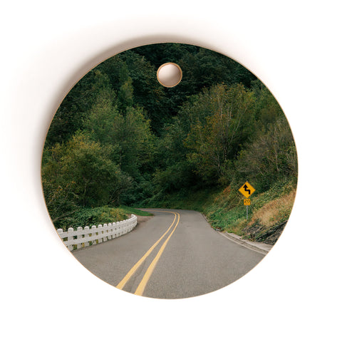 Hannah Kemp From the Road Cutting Board Round