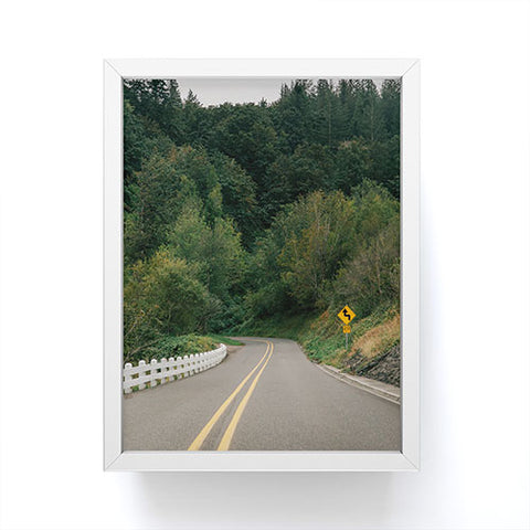 Hannah Kemp From the Road Framed Mini Art Print