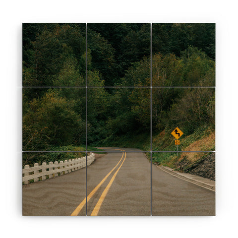 Hannah Kemp From the Road Wood Wall Mural