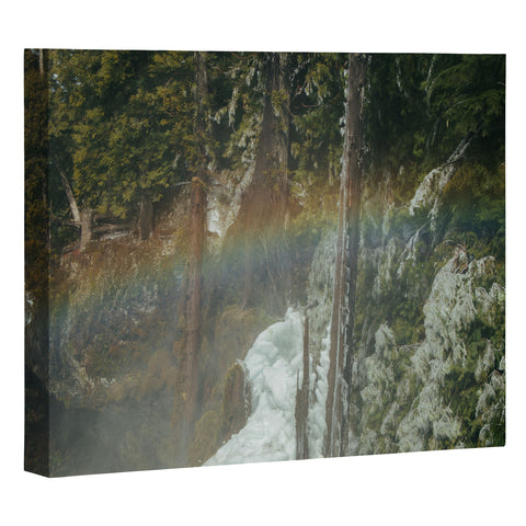 Hannah Kemp Frozen Rainbow Art Canvas