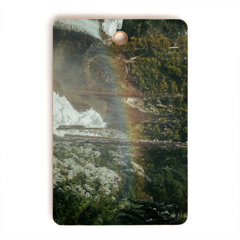 Hannah Kemp Frozen Rainbow Cutting Board Rectangle