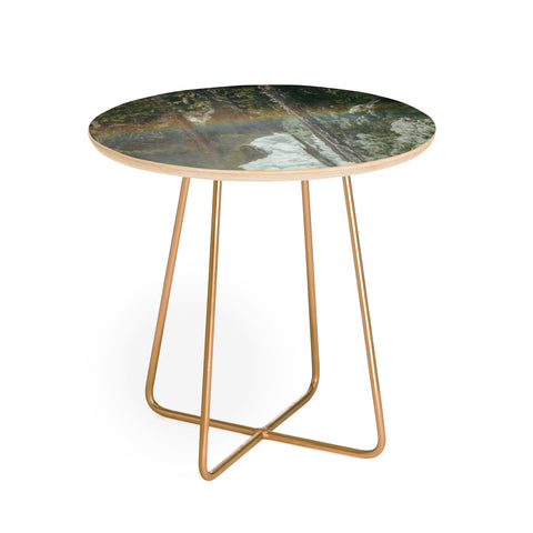 Hannah Kemp Frozen Rainbow Round Side Table