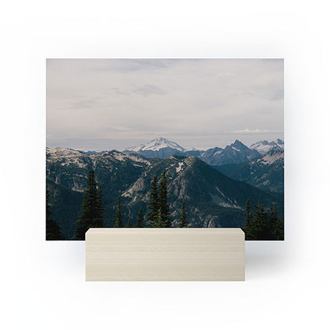 Hannah Kemp Glacier Peak Mini Art Print