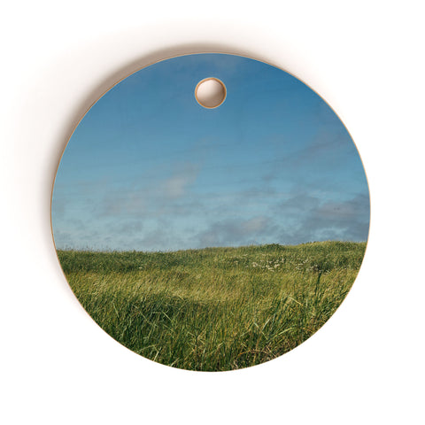 Hannah Kemp Grassy Field Cutting Board Round