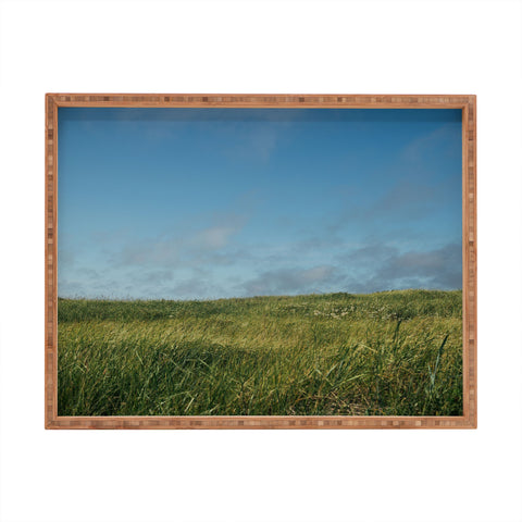 Hannah Kemp Grassy Field Rectangular Tray