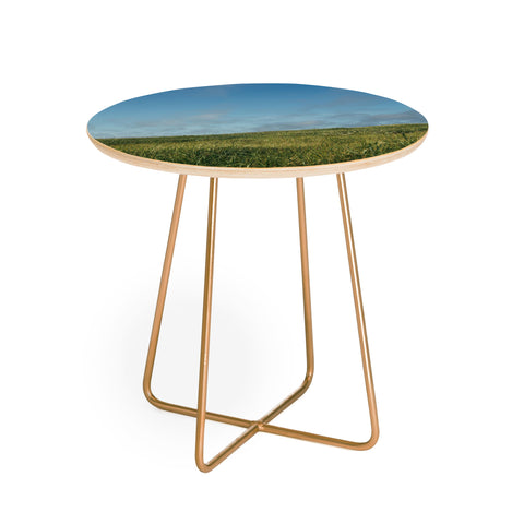 Hannah Kemp Grassy Field Round Side Table