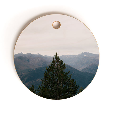 Hannah Kemp Great Outdoors Cutting Board Round