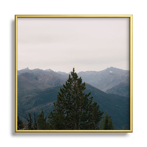 Hannah Kemp Great Outdoors Square Metal Framed Art Print