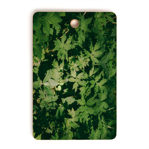 Hannah Kemp Green Details Cutting Board Rectangle