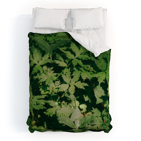 Hannah Kemp Green Details Duvet Cover