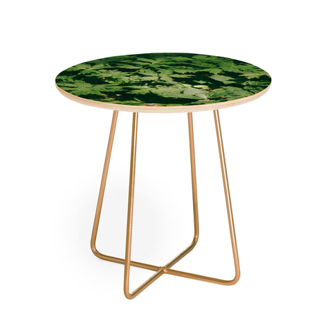 Hannah Kemp Green Details Round Side Table