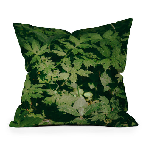 Hannah Kemp Green Details Throw Pillow