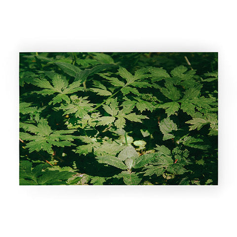 Hannah Kemp Green Details Welcome Mat