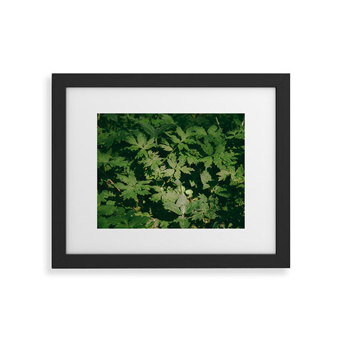 Hannah Kemp Green Details Framed Art Print