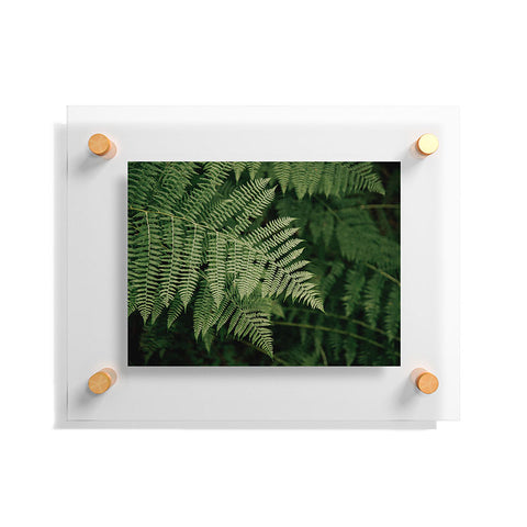 Hannah Kemp Green Embrace Floating Acrylic Print