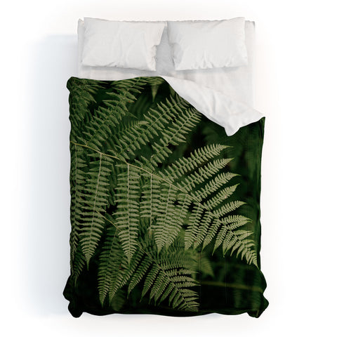 Hannah Kemp Green Embrace Comforter
