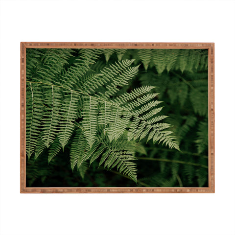 Hannah Kemp Green Embrace Rectangular Tray