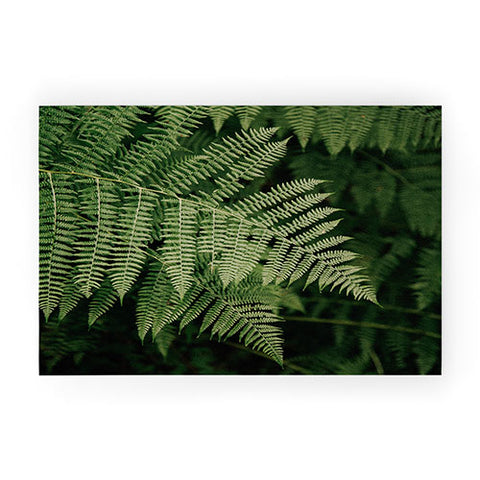 Hannah Kemp Green Embrace Welcome Mat