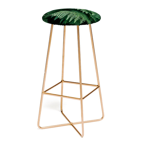 Hannah Kemp Green Ferns Bar Stool