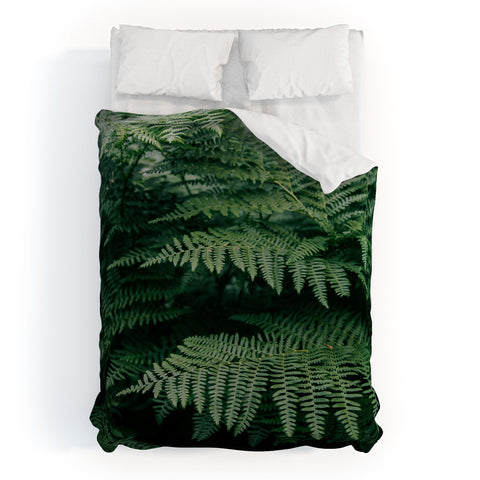 Hannah Kemp Green Ferns Duvet Cover