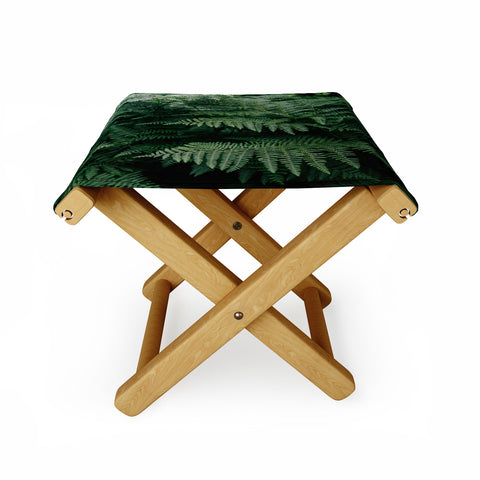 Hannah Kemp Green Ferns Folding Stool