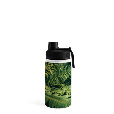 Hannah Kemp Green Ferns Photo Water Bottle