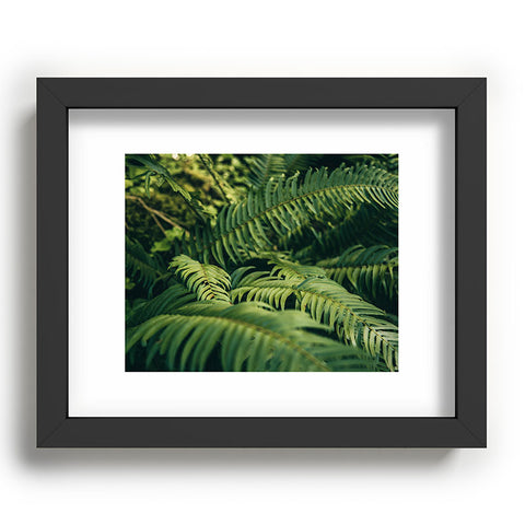 Hannah Kemp Green Ferns Photo Recessed Framing Rectangle